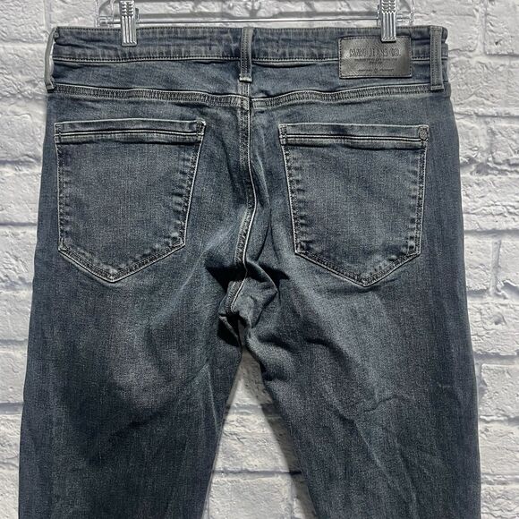 Mavi Martin Men Straight Leg Jeans Dark Blue Denim Pants Size 36X30 (34X29) - Picture 6 of 15